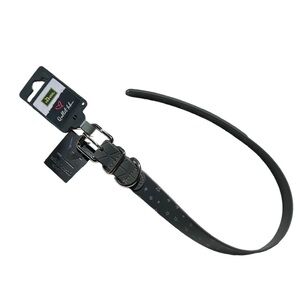 Hunter Black Dog Collar Size M 37-46
